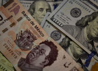 Así se cotiza el peso mexicano frente al dólar este #12Jul