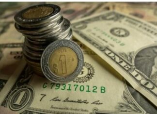 Así se cotiza el peso mexicano frente al dólar este #8Ago