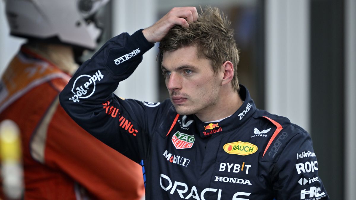 El mal momento que vive Max Verstappen