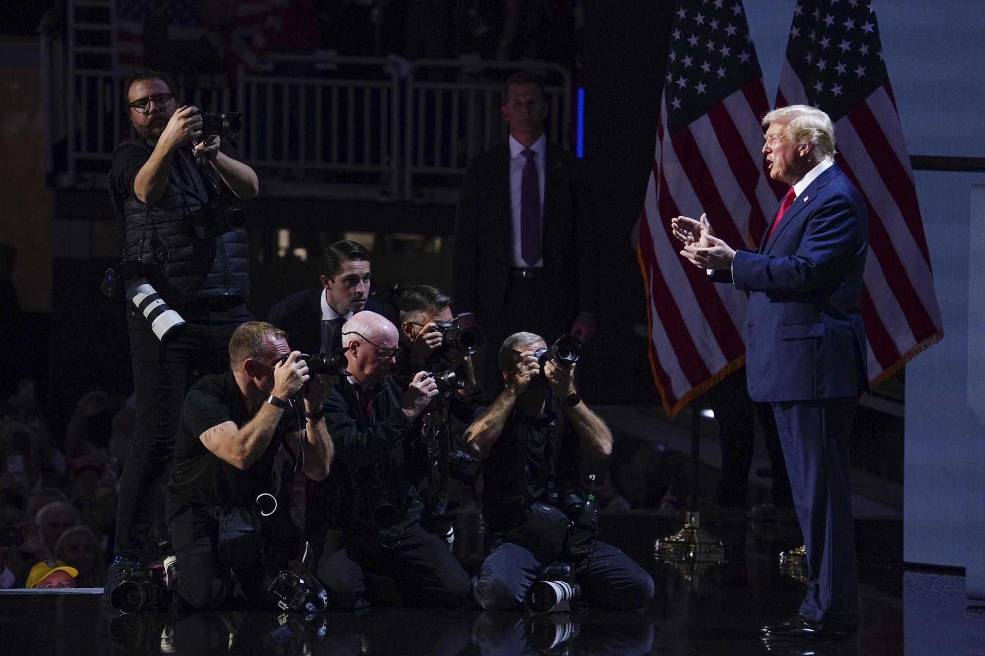 Trump habló sobre Caracas y la deportación de migrantes en la Convención Republicana