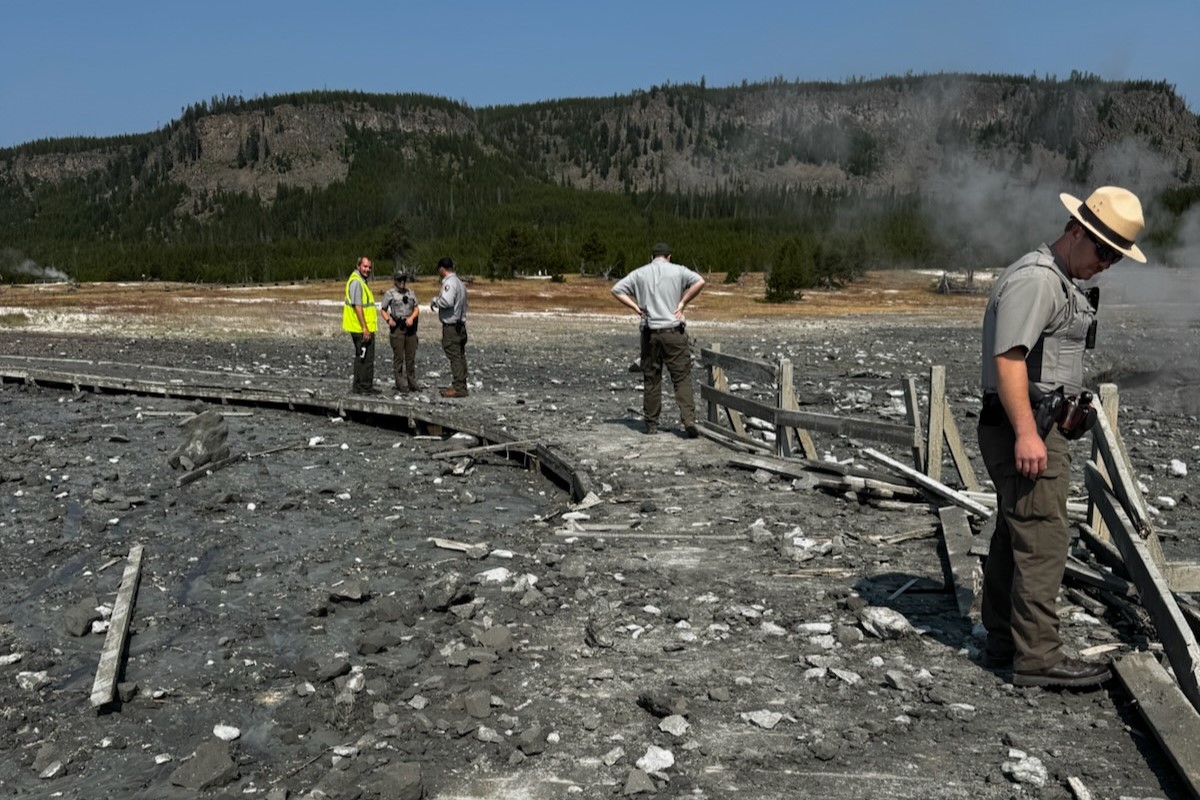 Explosión hidrotermal causó pánico en el parque Yellowstone (+Video)