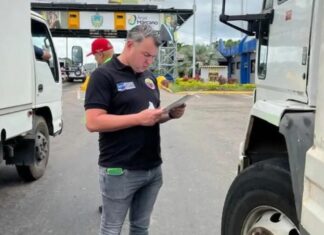 INTT despliega operativo de inspección vehicular en el estado Bolívar