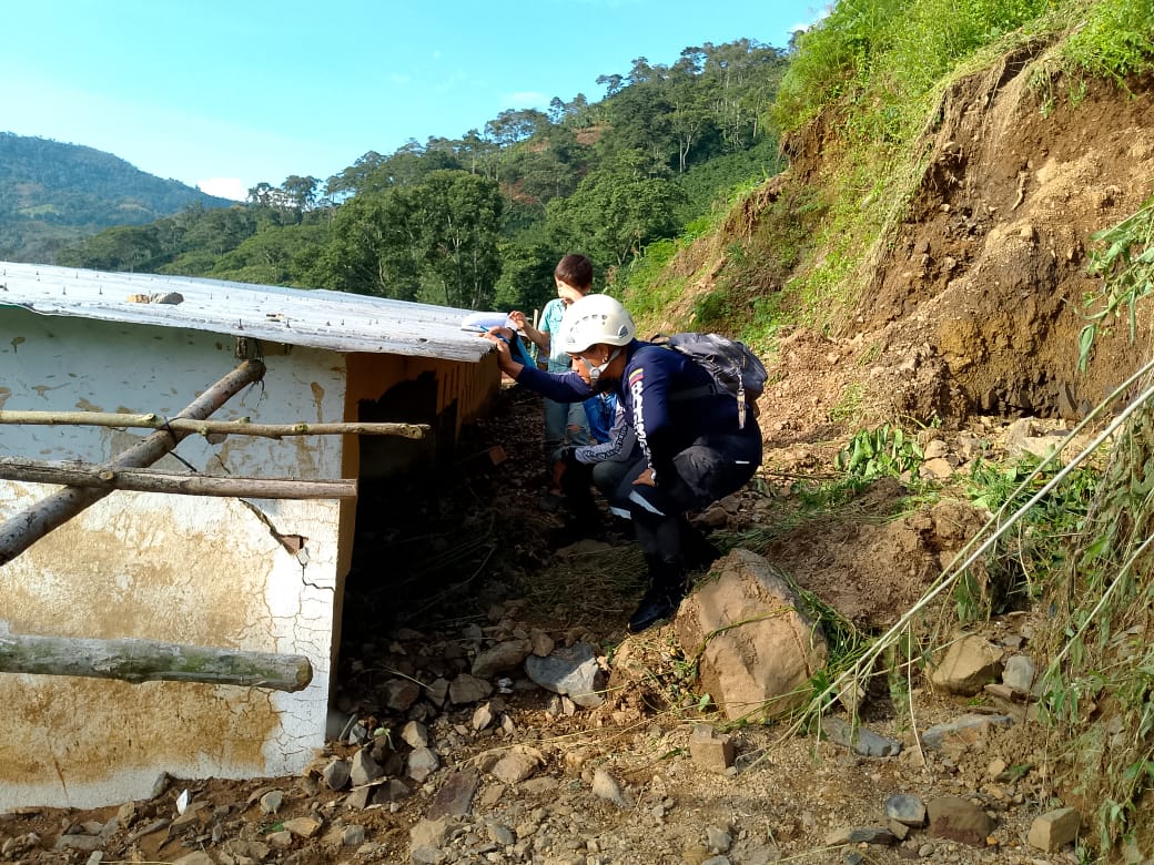 Lluvias en Lara dejaron daños en viviendas, puente y tendido eléctrico